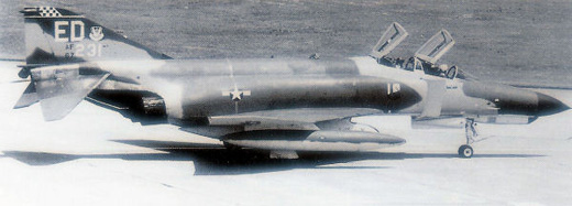 
McDonnell Douglas F-4E-34-MC Phantom AF Serial No 67-0231 of the 16th Tactical Fighter Squadron on TDY from Eglin AFB Florida - Attached to 354th TFW at Kusan AB South Korea - April 1, 1970. In 1980, this aircraft was sold to the Egyptian Air Force.