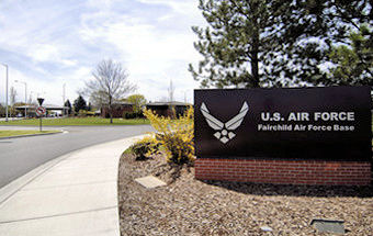 
Entrance to Fairchild AFB