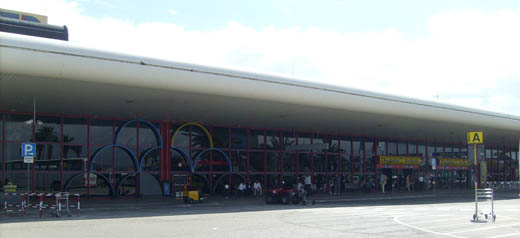 
Terminal building.