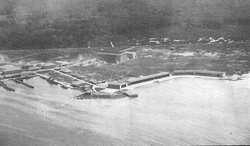 
France Field, 4 December 1920. The sheds in the foreground became Coco Solo NAS.