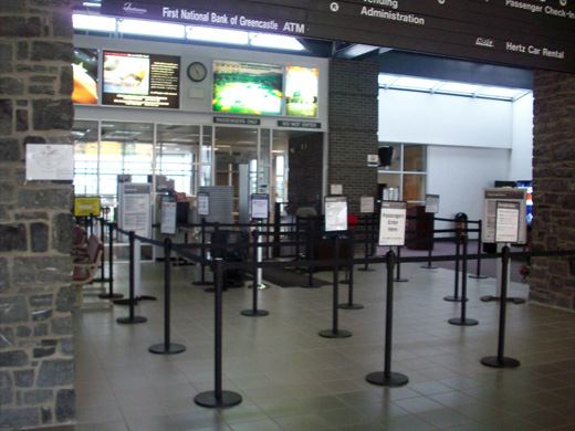 
TSA security checkpoint