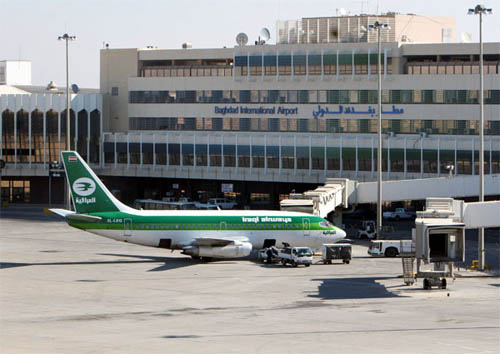 
An Iraqi Airways Boeing 737-200 at Baghdad International Airport. (2008)