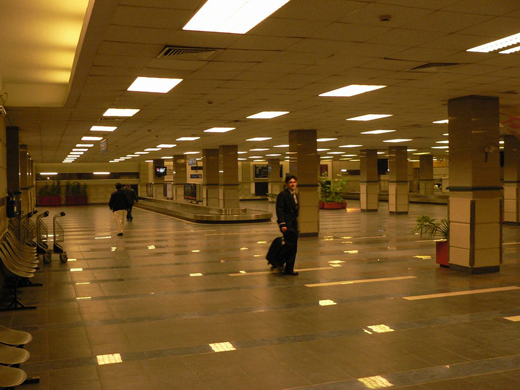 
The international baggage claim area, photographed 2006.