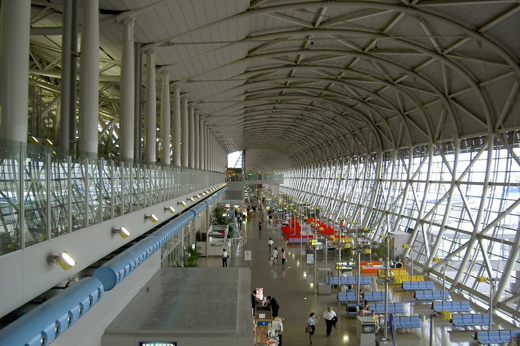 
Second phase of Kansai International Airport under construction