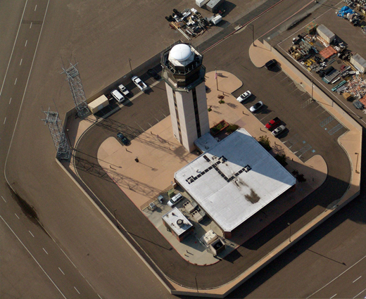 
Lindbergh Field's Air Traffic Control Tower