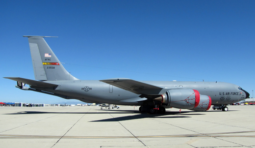 
A KC-135 Refueling Tanker at March