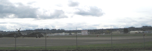 
Oregon National Guard helicopters at McNary Field