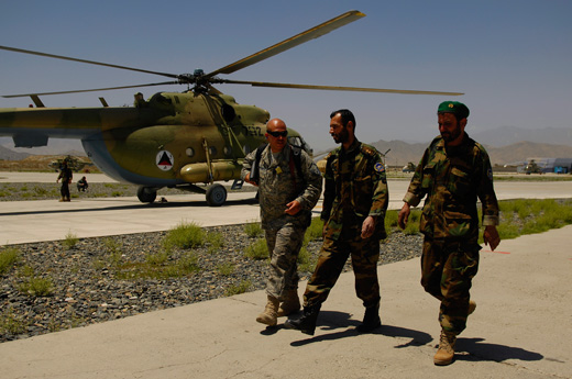 
Kabul Airport is the hub for the Afghan Air Force, which also provides security to the airport.