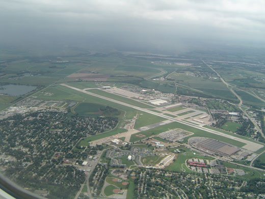
Offutt Air Force Base from approx. 1000 ft