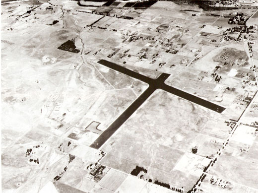 
Overhead view of MCAAF Gillespie in June 1944.