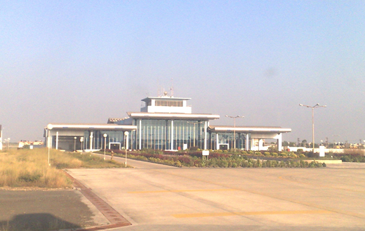 
New terminal at Porbandar Airport