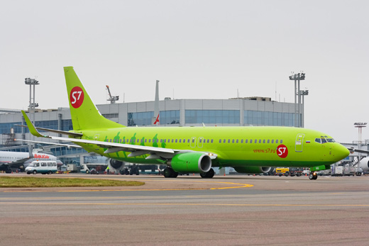 
S7 Airlines's Boeing 737-800