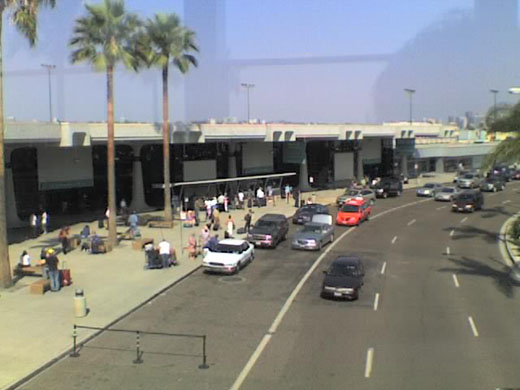 
Departure and Arrivals Curb of Terminal 1