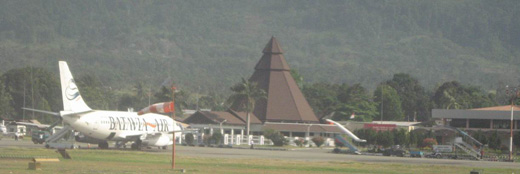 
Batavia Air at Sentani Airport of Jayapura