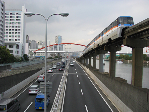 
Tokyo Monorail and Shuto Expressway