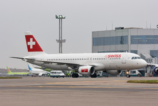 
Swiss International Air Lines's Airbus A320