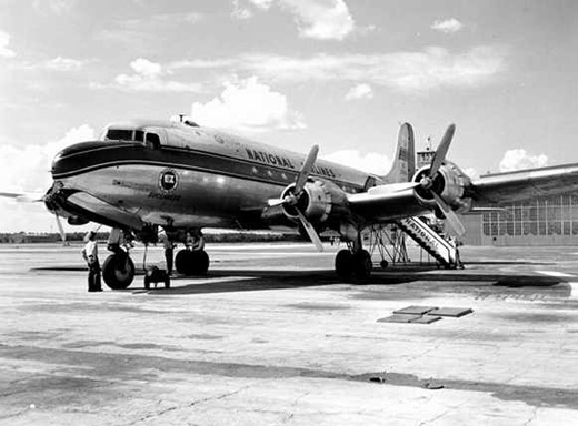 
City Commission at airport (1961)
