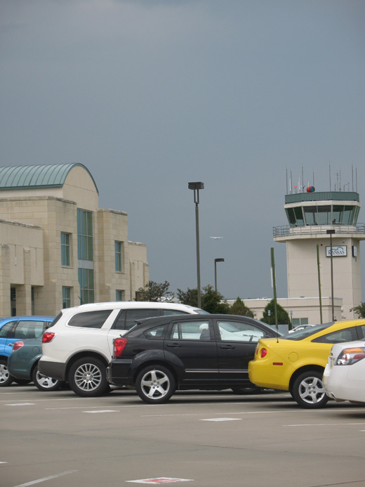 
The terminal and control tower