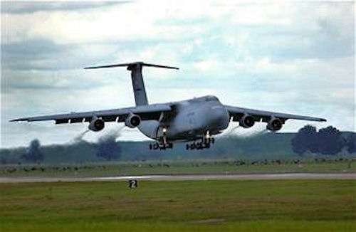 
C-5 Galaxy assigned to the 349th Air Mobility Wing
