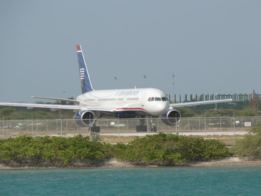 
US Airways Boeing 757 departing