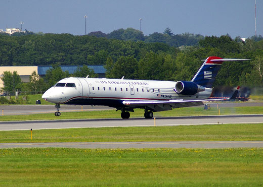 
US Airways Express Bombardier CRJ200.
