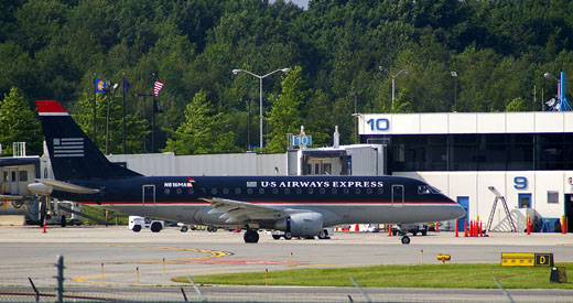 
US Airways Express Embraer 170.