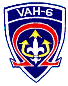 
Insignia patch of A3D Skywarrior Heavy Attack Squadron, VAH-6