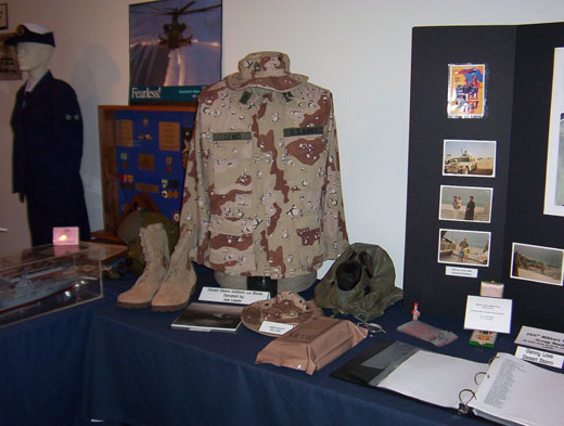
Uniform and document exhibits