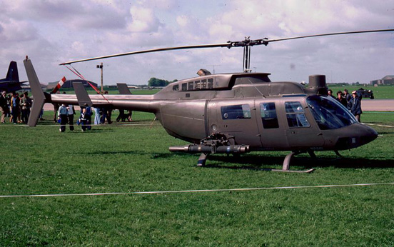 
Bell 206L TexasRanger in 1981
