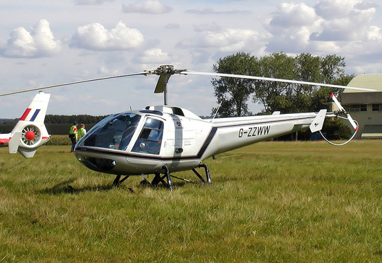 
Enstrom 280FX Shark, an aerodynamically restyled Enstrom F-28 for the corporate market