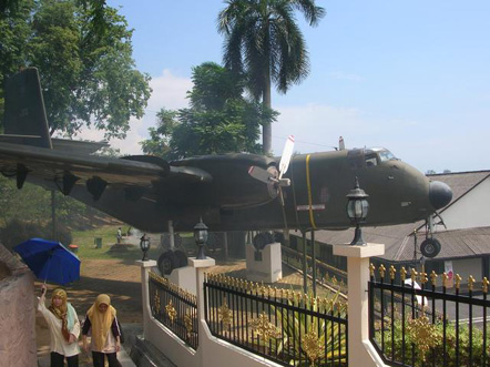 
RMAF Caribou on display at the Malaysian Army Museum, Port Dickson.
