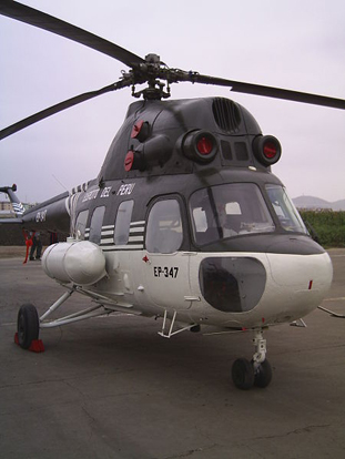 
Peruvian Army Mi-2 on display at Las Palmas Airbase, 2006