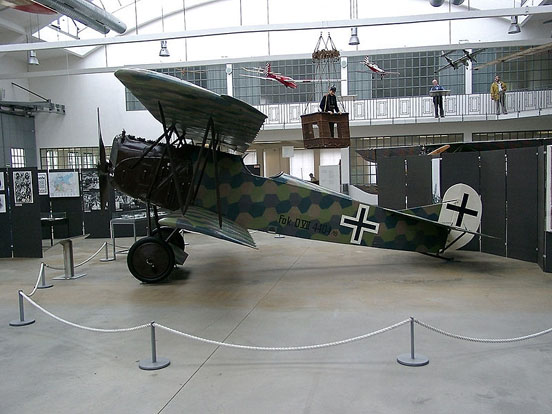 
Fokker D.VII preserved in the Deutsches Museum