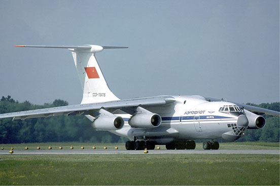 
Il-76TD, one of the first variants, at Zurich Airport.