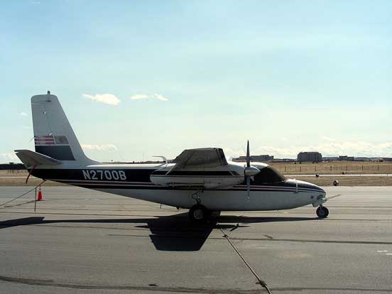 
Aero Commander 560 at Centennial Airport