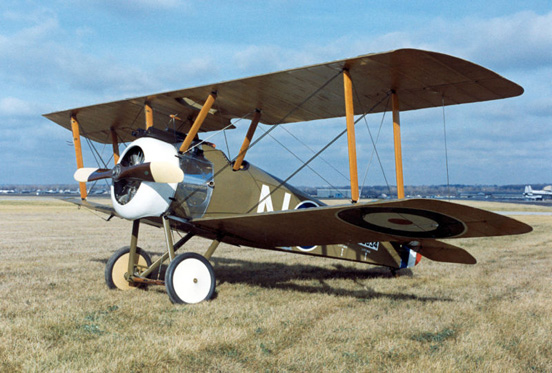 
Replica of Camel F.I flown by Lt. George A. Vaughn Jr., 17th Aero Squadron