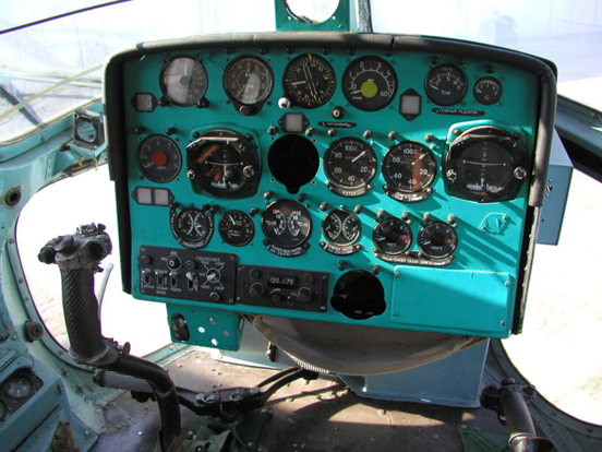 
Cockpit of Mi-2 exhibited in Aviation Museum, Kosice, Slovakia