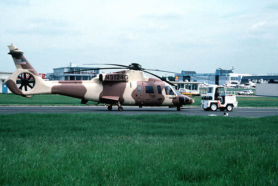 
A S-76B prototype helicopter at 1991 Paris Air Show