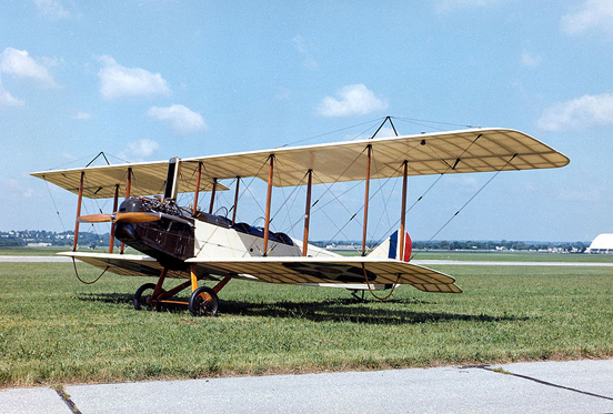 
A veteran reconditioned Standard J-1, which is often confused with the Curtiss JN-4