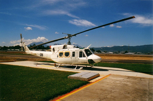 
Alpine Helicopters Bell 212 on UN peacekeeping duty in Guatemala, 1998