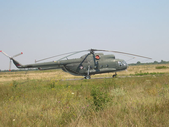 
Serbian Mi-8T cargo helicopter