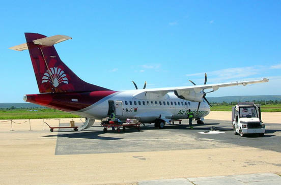 
ATR 42-500 at Toliara Airport, Madagascar
