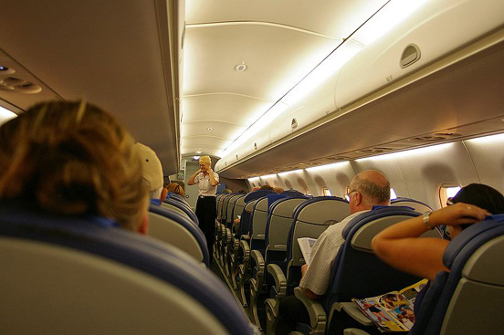 
Interior of an Embraer 170