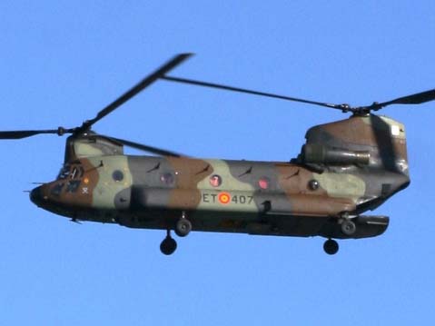 
CH-47D of the Spanish Army in 2009