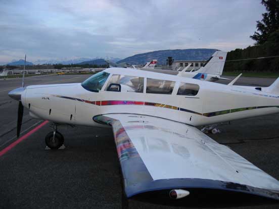 
PA-24-260B with custom paint