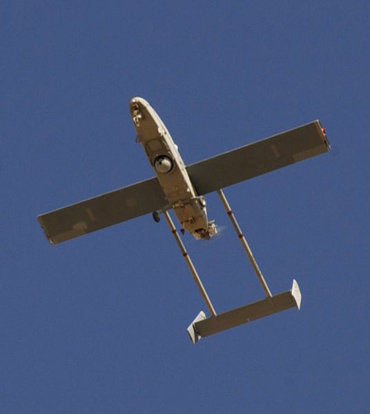 
IAI Pioneer UAV flying over Iraq