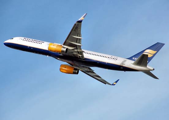 
Icelandair 757-200WL with winglets taking off