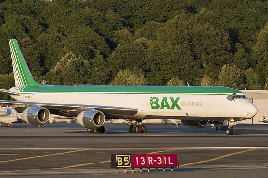 
BAX Global DC-8-71(F) at Boeing Field