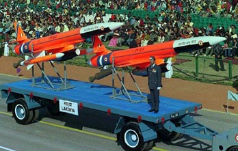 
The Lakshya PTA Combat UAV at the Indian Republic Day Parade.