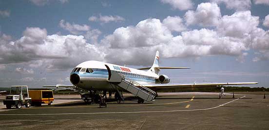 
One of the last Caravelles built, flying with Air Inter